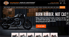 Desktop Screenshot of edinburghharley-davidson.co.uk